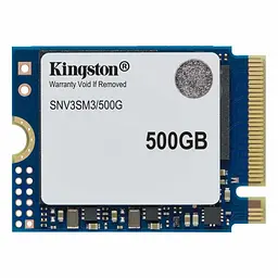 SSD накопичувач 500GB Kingston NV3 M.2 2230 PCIe Gen4.0 x4 NVMe 3D NAND (SNV3SM3/500G)