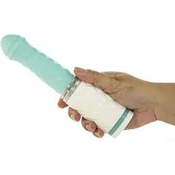 Розкішний вібратор-пульсатор із присоскою Pillow Talk - Feisty Thrusting Vibrator Teal Pillow Talk SO4535 90850 - мініатюра 6
