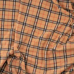 Плед Ardesto Fleece 100% поліестер клітинка бежевий 130 x 160 см (ART0722PB) - мініатюра 5
