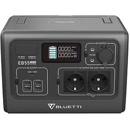 Зарядна станція BLUETTI EB55 Portable Power Station 700W 537Wh (PB930340)