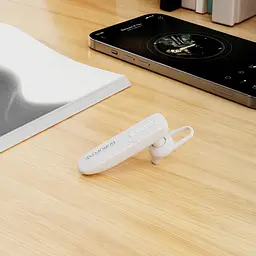 Bluetooth-гарнітура бездротова Borofone BC36 білий - мініатюра 2