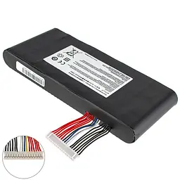 Батарея для ноутбука MSI BTY-L77 (GT72 GT72S GT80 GT80S MS-1781 MS-1783) 11.1V 6600mAh Чорний