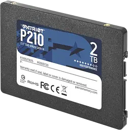 SSD 2.5" накопичувач Patriot P210 2TB (P210S2TB25)