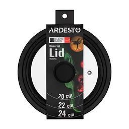 Кришка для посуду ARDESTO Black Mars Smart 20/22/24 см (AR2024UL) - мініатюра 2