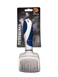 Самоочисна щітка для котів і собак Petlux мала, 7,5 × 19,5 см
