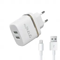 Високоякісне зарядне Grand 2 спідн-порти 2 USB адаптер живлення