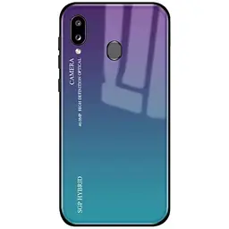 Чохол-бампер Primolux Gradient Glass для Samsung Galaxy A40 2019 (SMA405) Purple - мініатюра 2