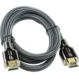 Кабель PowerPlant Ultra HD 8K HDMI 2.1 2m Black (CA912193) [84524] - мініатюра 2