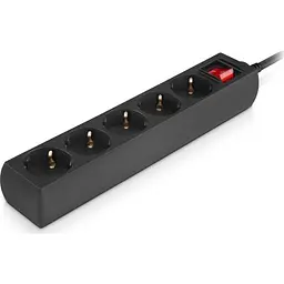 Мережевий фільтр живлення REAL-EL RS-PROTECT M 10m, black (EL122300037) - мініатюра 5