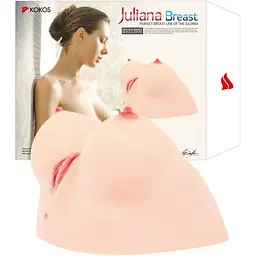 Мастурбатор Kokos Juilana Breast - мініатюра 6