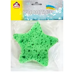 Губка для купання Помічниця Карапуз В асортименті (4820164965221) - мініатюра 3