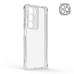 Прозрачный чехол для Realme C73 5G с защитой камеры и усиленными бортами, тонкий, силиконовый, бесцветный, ударопрочный, противоударный бампер с закрытой камерой, ArmorStandart (ARM86757) - мініатюра 2