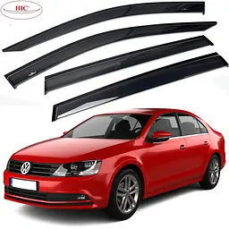 Дефлектори вікон вітровики HIC для Volkswagen Jetta VII 2018- Оригінал (VW76)