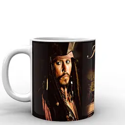 Кухоль GeekLand Pirates of the Caribbean Пірати Карибського моря джек горобець PC.02.005 330 мл білий - мініатюра 2
