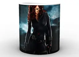 Кружка GeekLand Чорна вдова Black Widow Чорна Вдова ніч BW.02.009 - мініатюра 2