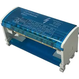 Шина нульова PF в корпусі 2P 125A 2x11 690V BTF211 DIN-рейка/гвинтовий/на монтажну панель