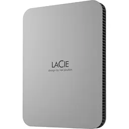 Зовнішній жорсткий диск LaCie Mobile Drive 2TB Moon Silver (STLP2000400) [132822] - мініатюра 3