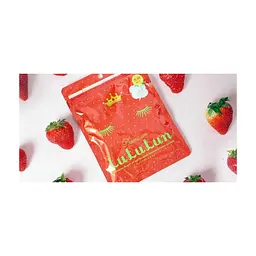 Маска для обличчя Lululun Premium Face Mask Strawberry 7 шт (4582305065930) - мініатюра 3