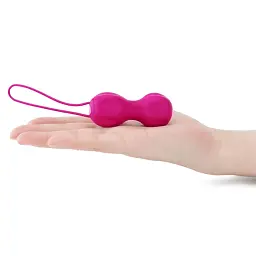 Набір вагінальних кульок Nomi Tang IntiMate Kegel Set, 2 шт., фіолетовий - мініатюра 4