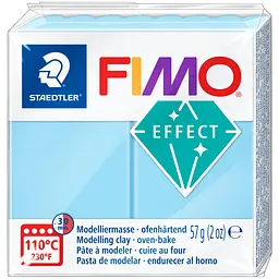 Пластика для біжутерії Soft Аквамаринова пастельна 57г Fimo - мініатюра 2