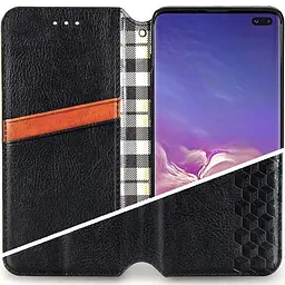 Шкіряний чохол-книжка GETMAN Cubic (PU) для Xiaomi Mi 11 Чорний - мініатюра 4
