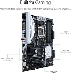 Материнська плата ASUS Prime Z270-A (Prime Z270-A) (Socket 1151, Intel Z270, ATX) Б/в - мініатюра 3