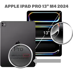 Чохол до планшета BeCover Soft Edge TPU Apple iPad Pro 13" M4 2024 Purple (711719) - мініатюра 7