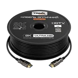 Кабель HDMI V2.1 оптичний 45м Trinix (AOC-HDMI8k-45m) (74-00147) - мініатюра 4