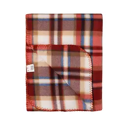 Плед Ardesto Fleece 100% поліестер, клітинка, біло-коричневий 130х160 см (ART0720PB) - мініатюра 4