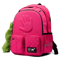 Рюкзак шкільний напівкаркасний YES T-129 YES by Andre Tan Hand pink - мініатюра 2