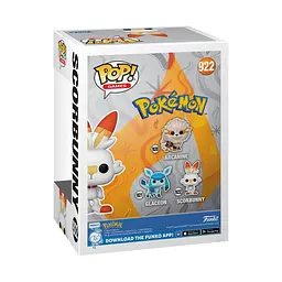 Фігурка Funko Pop Фанко Поп Покемони Скорбані Pokemon Scorbunny 10 см P S 922 - мініатюра 4