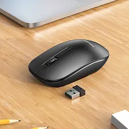 Миша бездротова Borofone BG14 Planet 2.4G Black - мініатюра 4