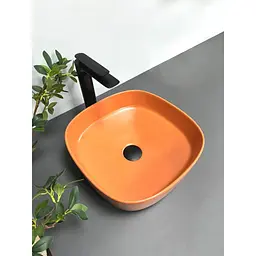 Умивальник VBI Arezzo terracotta matt накладний VBI-013204, Коричневий матовий