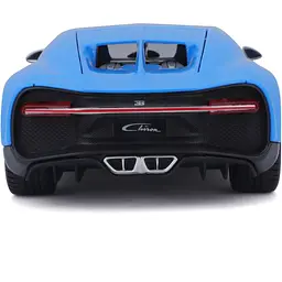 Автомодель Maisto Bugatti Chiron біло-блакитний - тюнін, 1:24 (32509 white/blue) - мініатюра 9