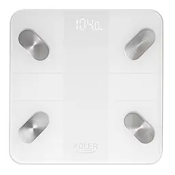 Підлогові ваги Adler AD 8186 White Smart