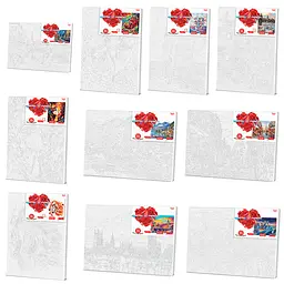 Картина за номерами 40х50 KpNe-01 Danko Toys PAINTING BY NUMBERS Вид 8 - мініатюра 3