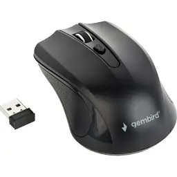 Мишка Gembird MUSW-4B-04-BS Black (MUSW-4B-04) - мініатюра 2