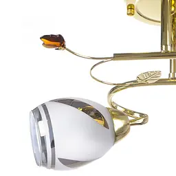 Люстра стельова Brille класична E27 40W G (LK-367C/2) - мініатюра 2