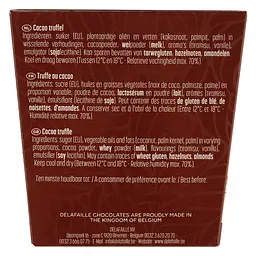 Цукерки Delafaille Tiramisu трюфель 200 г - мініатюра 2