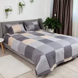 Покривало ТЕП Provence Фабіан 150x210 см сірий (4-04160_29109) - мініатюра 2
