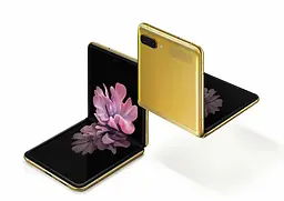 Смартфон Samsung Galaxy Flip 8/256Gb Mirror Gold (SM-F700F/DS) [NFC, 2 SIM] - мініатюра 4