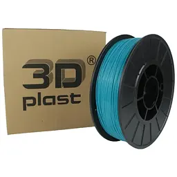 Пластик для 3D-принтера 3Dplast PLA 1.75мм, 0.85кг, turquoise (3DPLA17508BRZ) - мініатюра 2