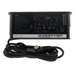 Блок живлення для ноутбука Lenovo USB-C 95W (20V, 15V, 9V, 5V), USB3.1/Type-C/USB-C, Black (02DL134)