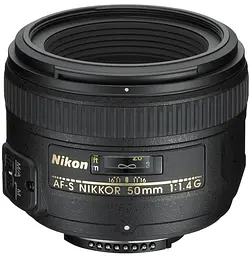 Об'єктив Nikon AF-S NIKKOR 50mm f/1.4G (JAA014DA) [99568]