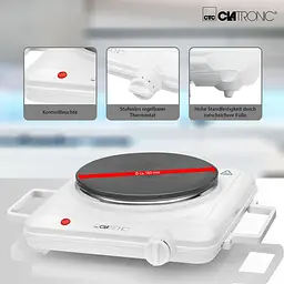 Електроплита CLATRONIC EKP 3582 - мініатюра 4