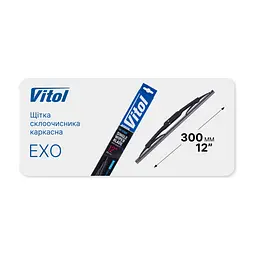 Щітка склоочисника Vitol Exo 12\" (300 мм) (VK-12300) - мініатюра 5