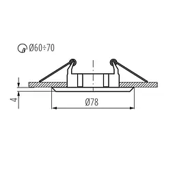 Точковий світильник Kanlux BASK CTC-5514-SN/N (2816) - мініатюра 3