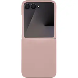 Чохол Foldables Silicone Cover Lakshmi (AAA) для Motorola Razr 50 Ultra Рожевий / Pink Sand - мініатюра 2