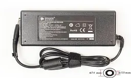 Блок живлення для ноутбуків PowerPlant HP 220V, 18.5V 120W 6.5A (7.4*5.0)