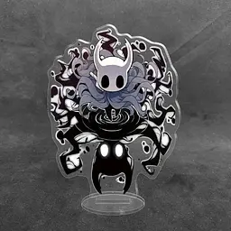Акрилова колекційна фігурка Hollow Knight (Полий Лицар) Лицар та його Тінь (1) 10 см